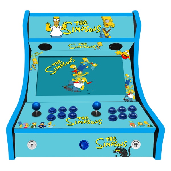 2 Player Bartop Arcade Machine -  The Simpsons